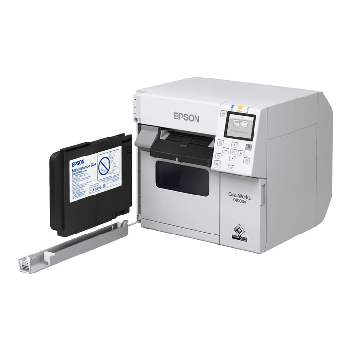 ColorWorks CW-C4000 Desktop Product Label Printer - Install Maintenance Box