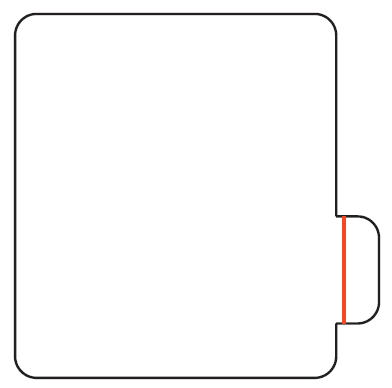 2.125" x 2.125" Inkjet Label Rolls | Chapstick Safety Label