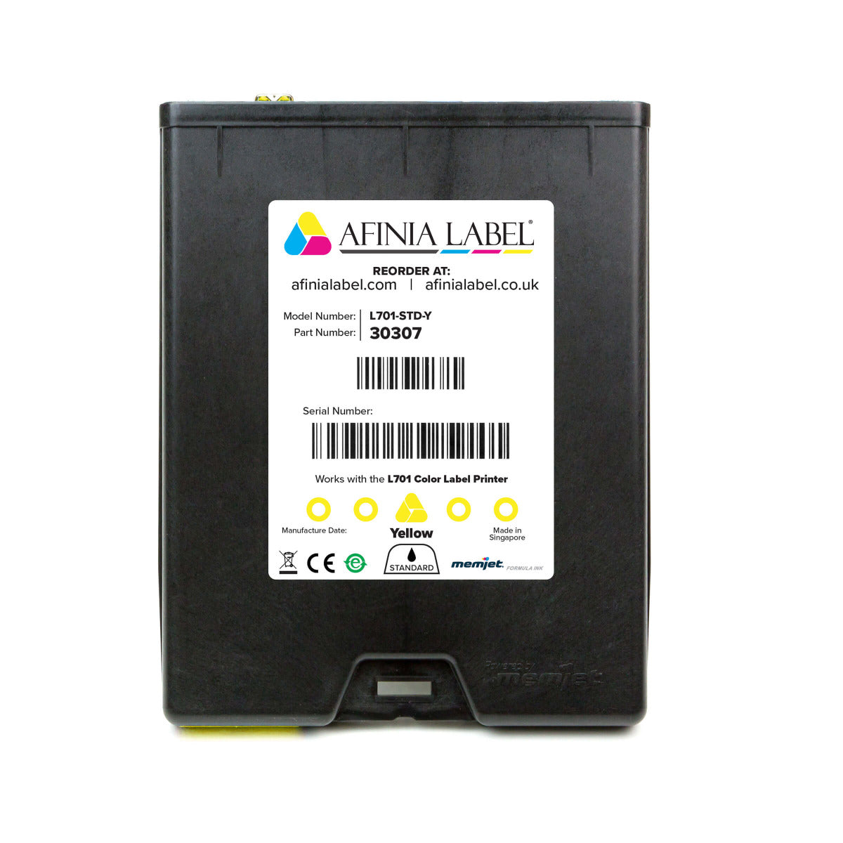 L701 Standard Yellow Ink Cartridge
