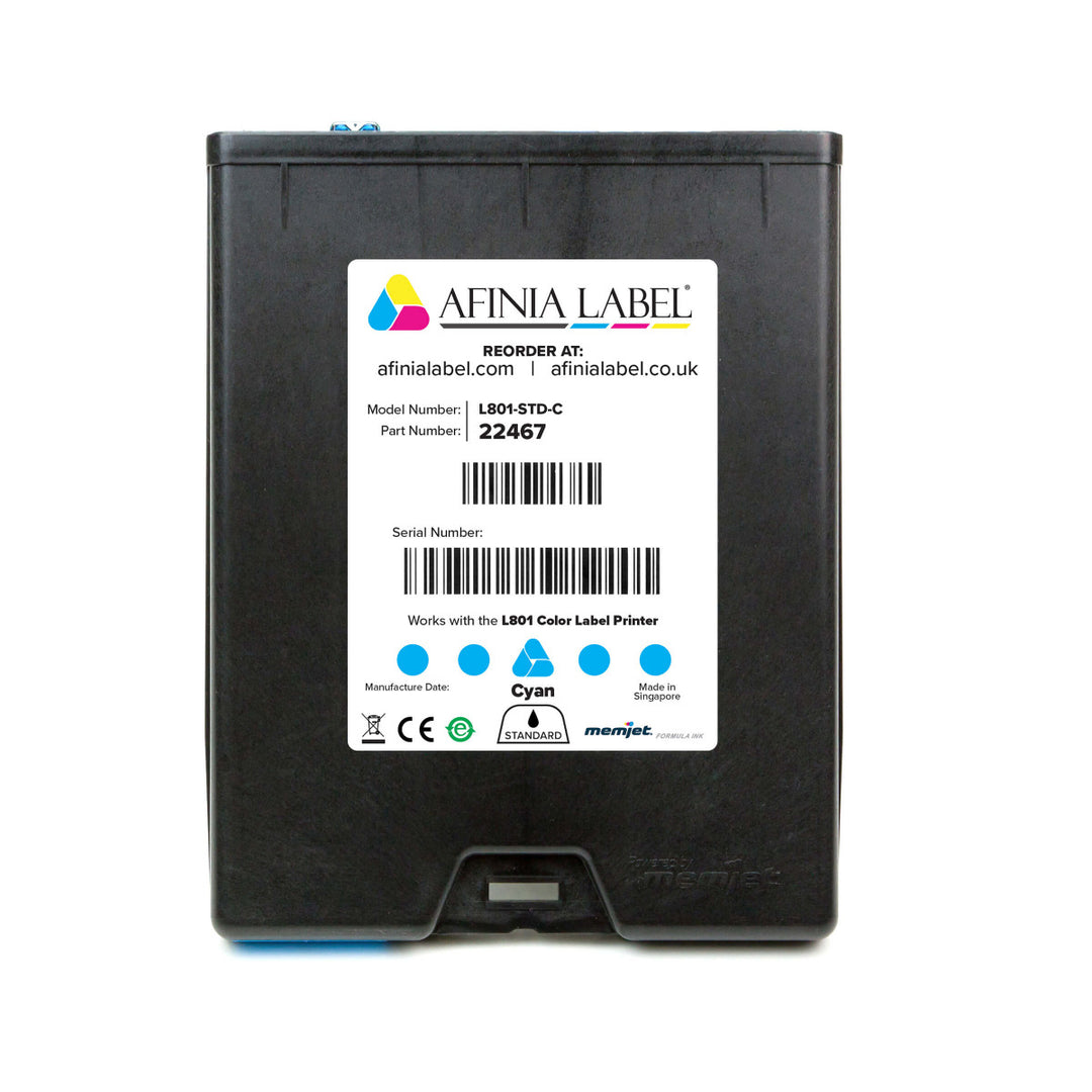 L801 Standard Cyan Ink Cartridge