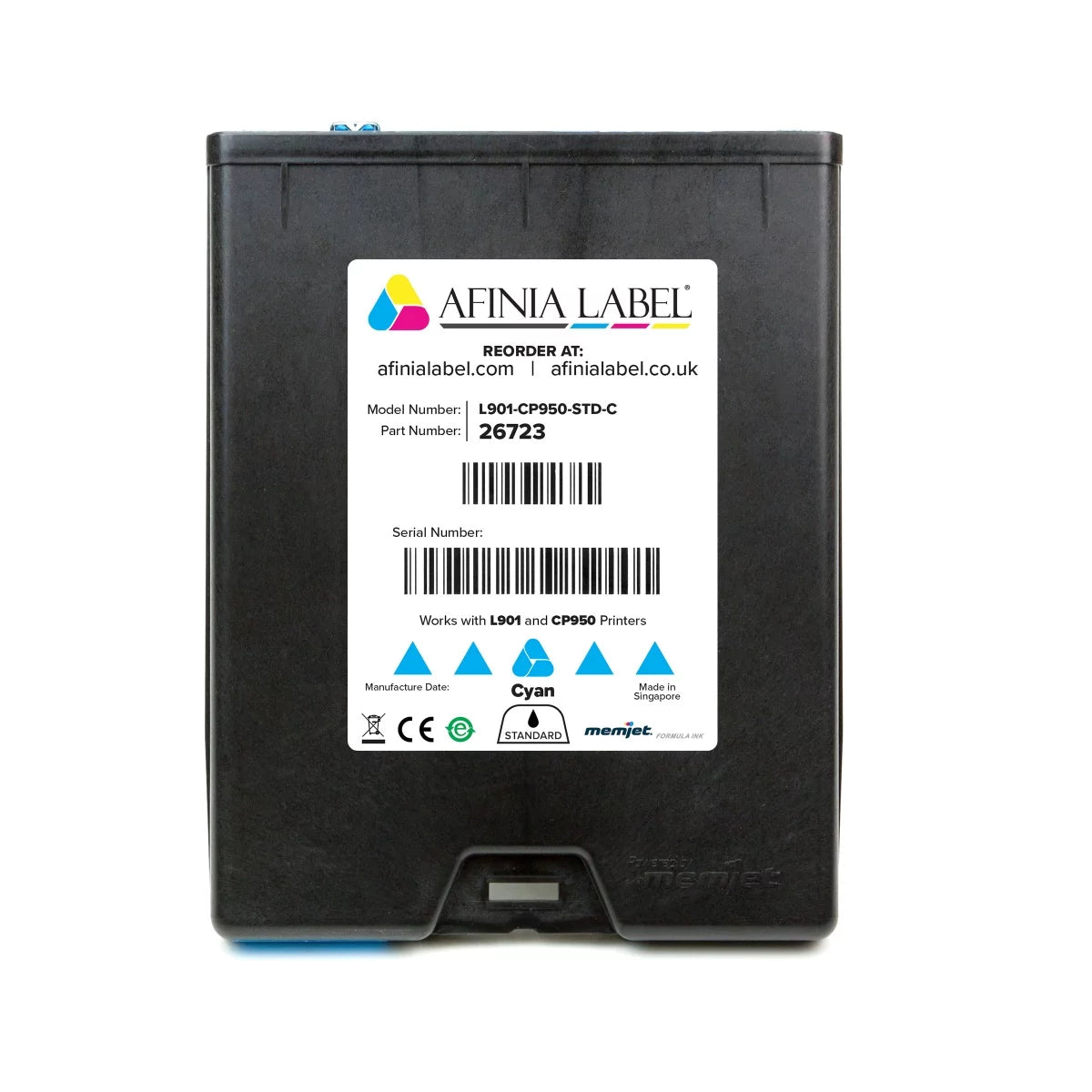 L901 Standard Cyan Ink Cartridge