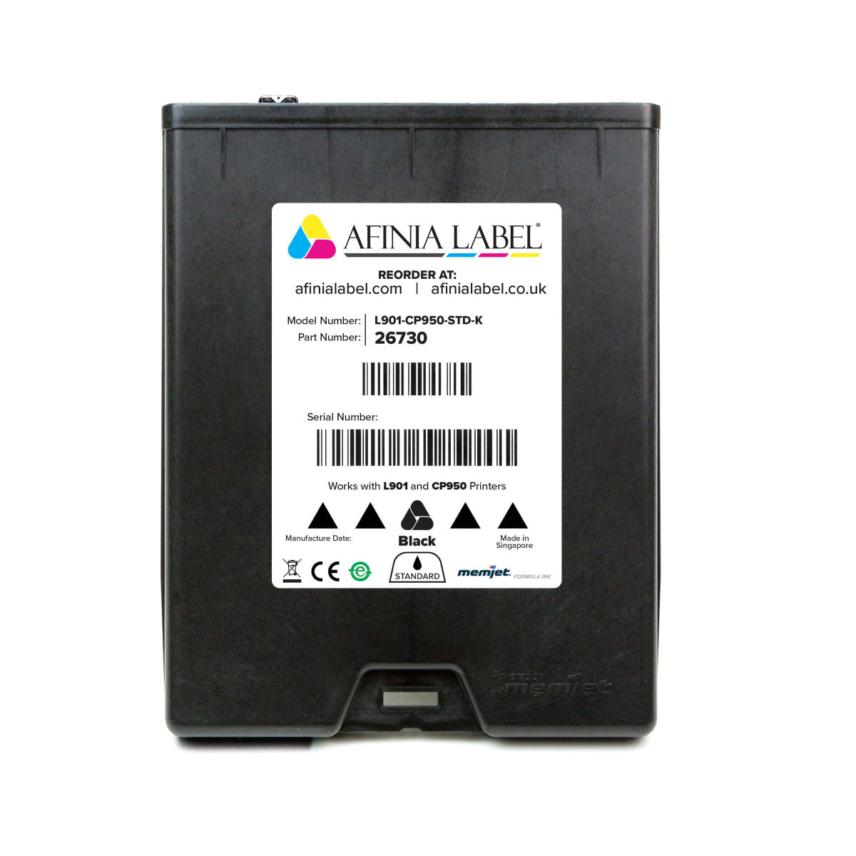 L901 Standard Black Ink Cartridge