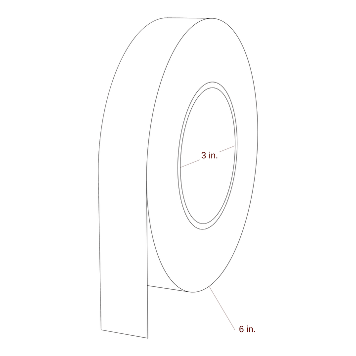 1.063" Width Continuous Inkjet Label Rolls | Fits Epson ColorWorks & Primera