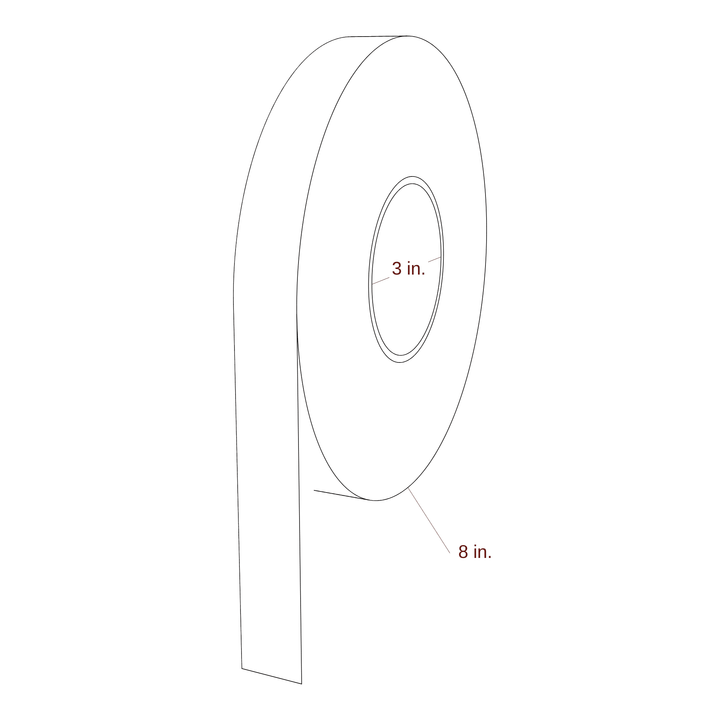1.063" Width Continuous Inkjet Label Rolls | Fits Epson ColorWorks & Primera