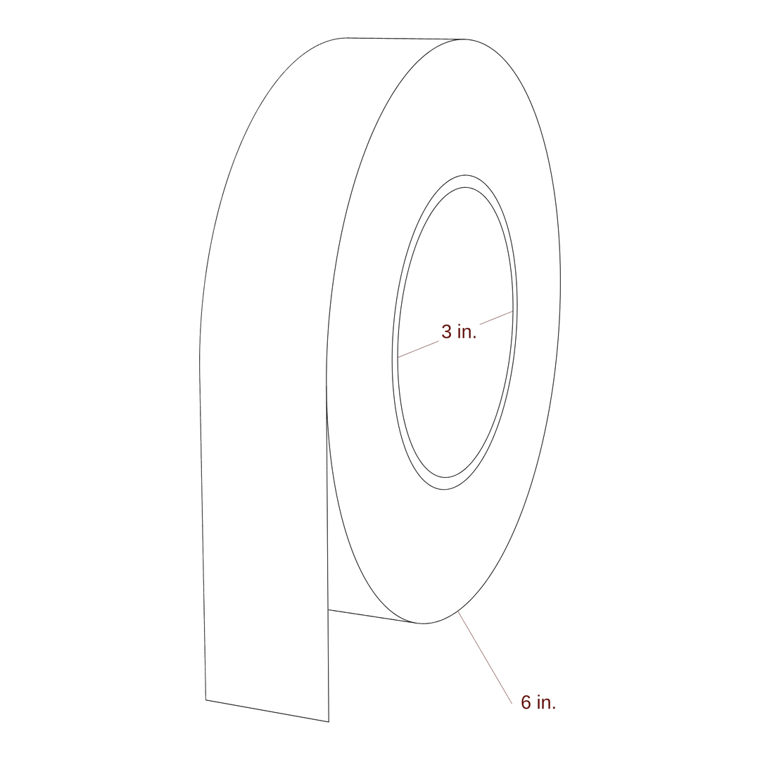 1.313" Width Continuous Inkjet Label Rolls | Fits Epson ColorWorks & Primera