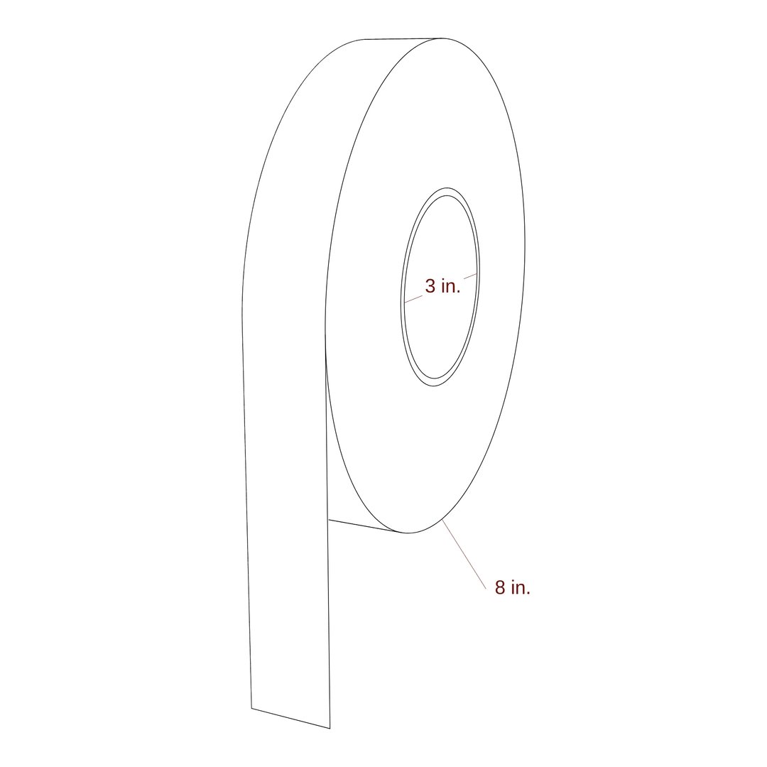 1.313" Width Continuous Inkjet Label Rolls | Fits Epson ColorWorks & Primera