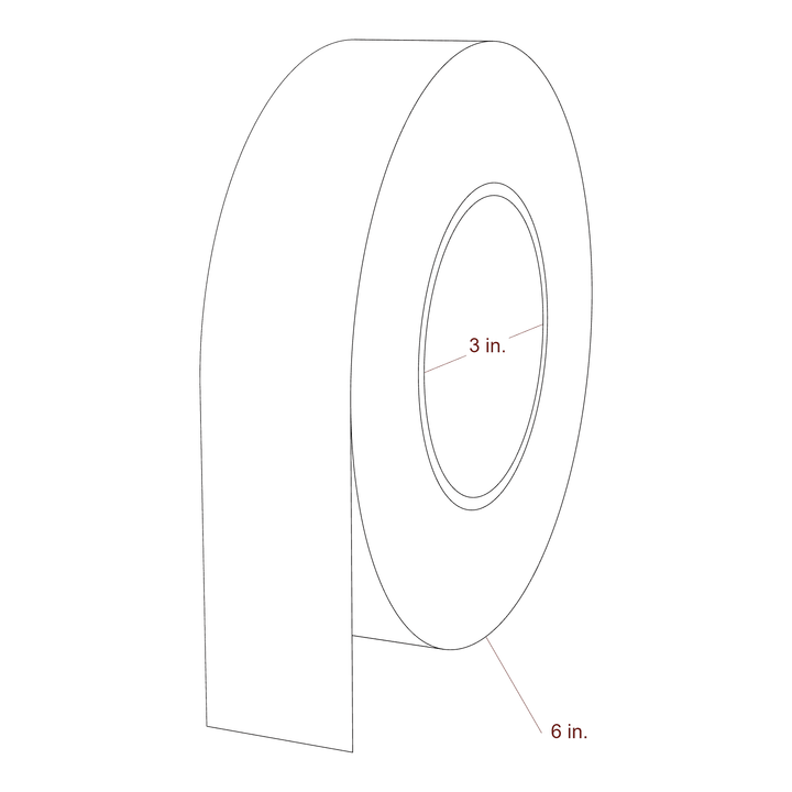 1.5" Width Continuous Inkjet Label Rolls | Fits Epson ColorWorks & Primera