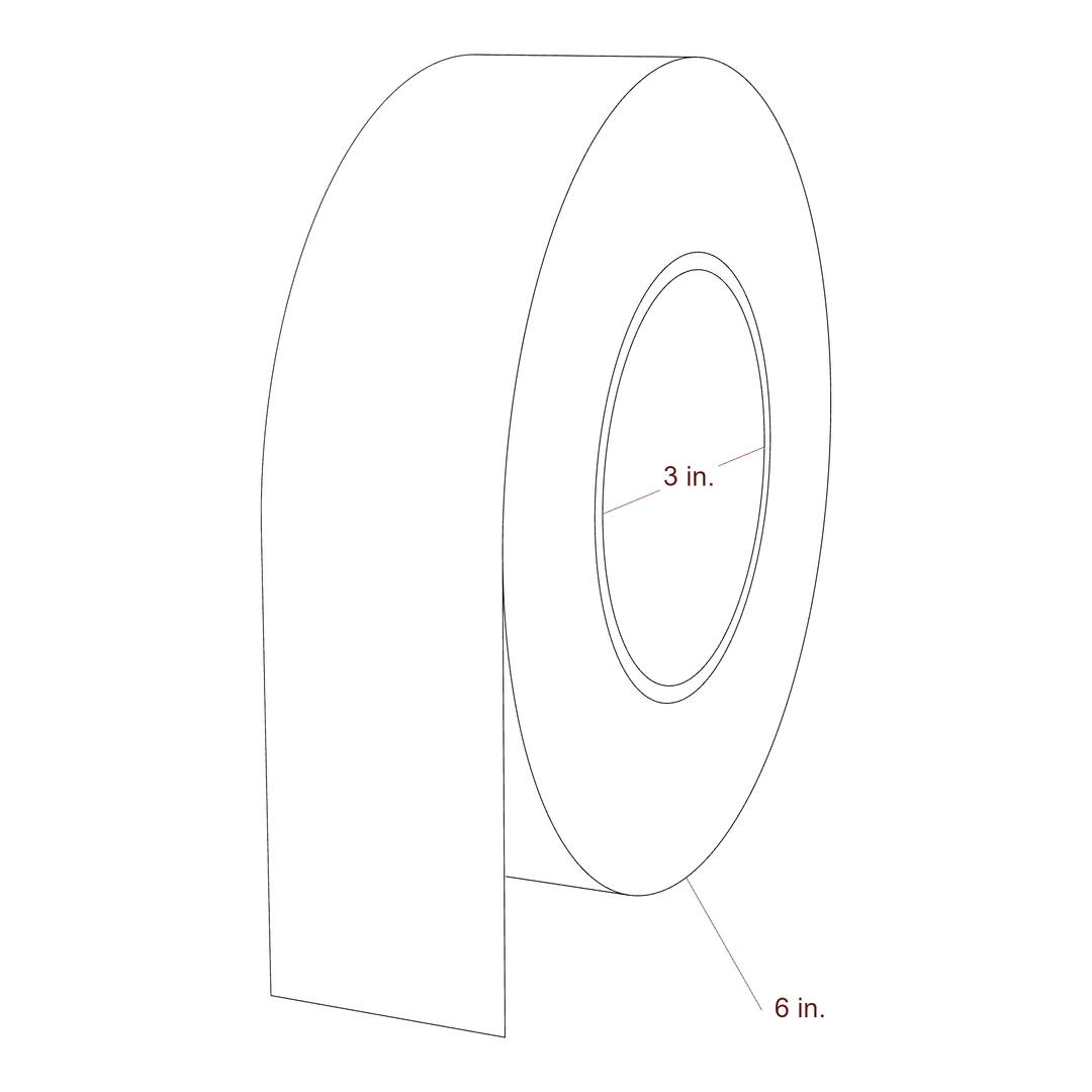 1.75" Width Continuous Inkjet Label Rolls | Fits Epson ColorWorks & Primera