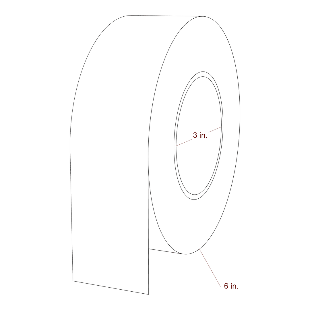 2" Width Continuous Inkjet Label Rolls | Fits Epson ColorWorks & Primera