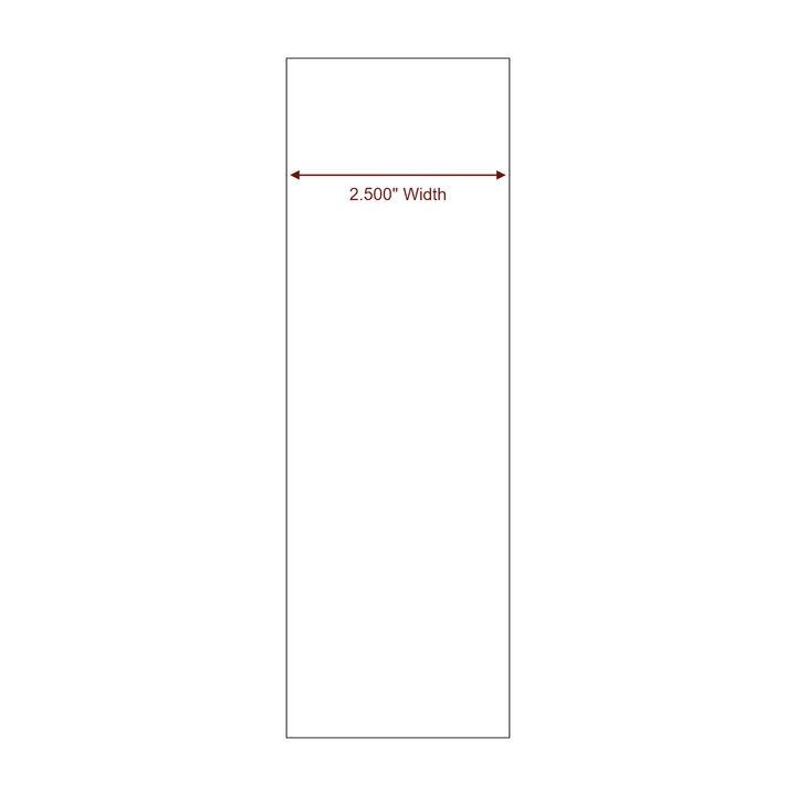 2.5" Continuous Inkjet Label Rolls | Fits Epson ColorWorks & Primera
