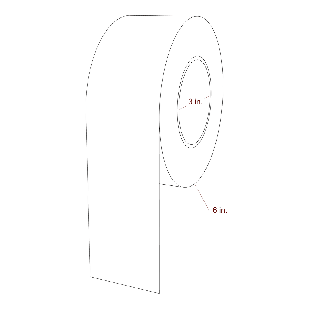 2.5" Continuous Inkjet Label Rolls | Fits Epson ColorWorks & Primera