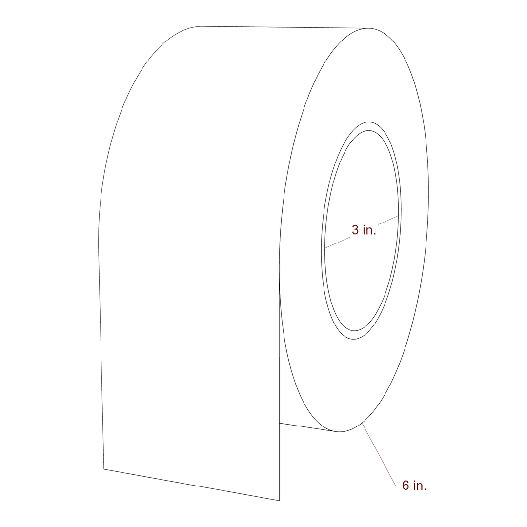 2.75" Width Continuous Inkjet Label Rolls | Fits Epson ColorWorks & Primera