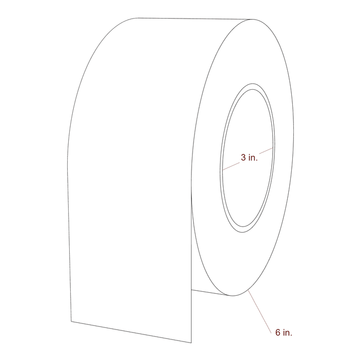 2.75" Width Continuous Inkjet Label Rolls | Fits Epson ColorWorks & Primera