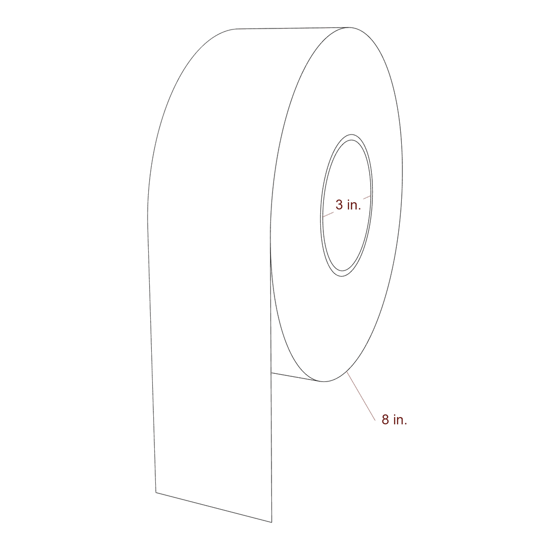 2.75" Width Continuous Inkjet Label Rolls | Fits Epson ColorWorks & Primera
