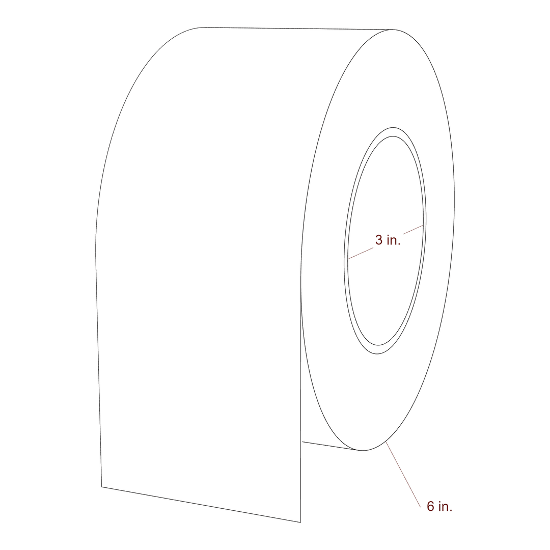 3" Width Continuous Inkjet Label Rolls | Fits Epson ColorWorks & Primera