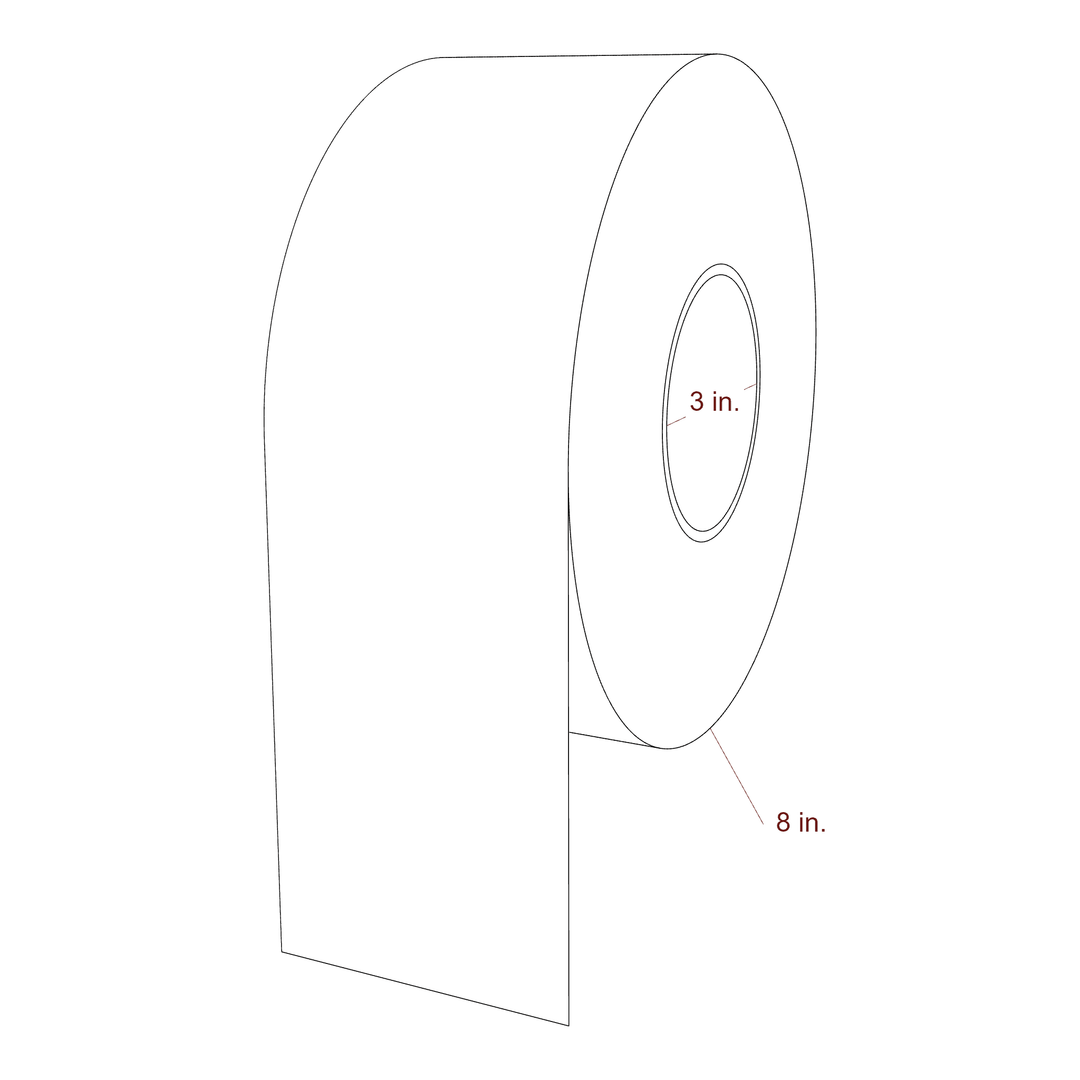 3.5" Width Continuous Inkjet Label Rolls | Fits Epson ColorWorks & Primera