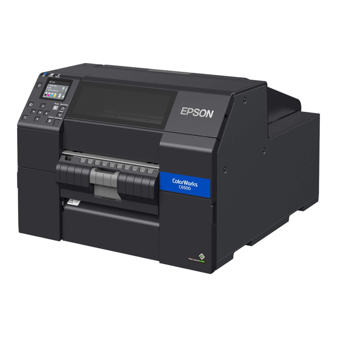 ColorWorks CW-C6500 Desktop Product Label Printer - Peel and Present