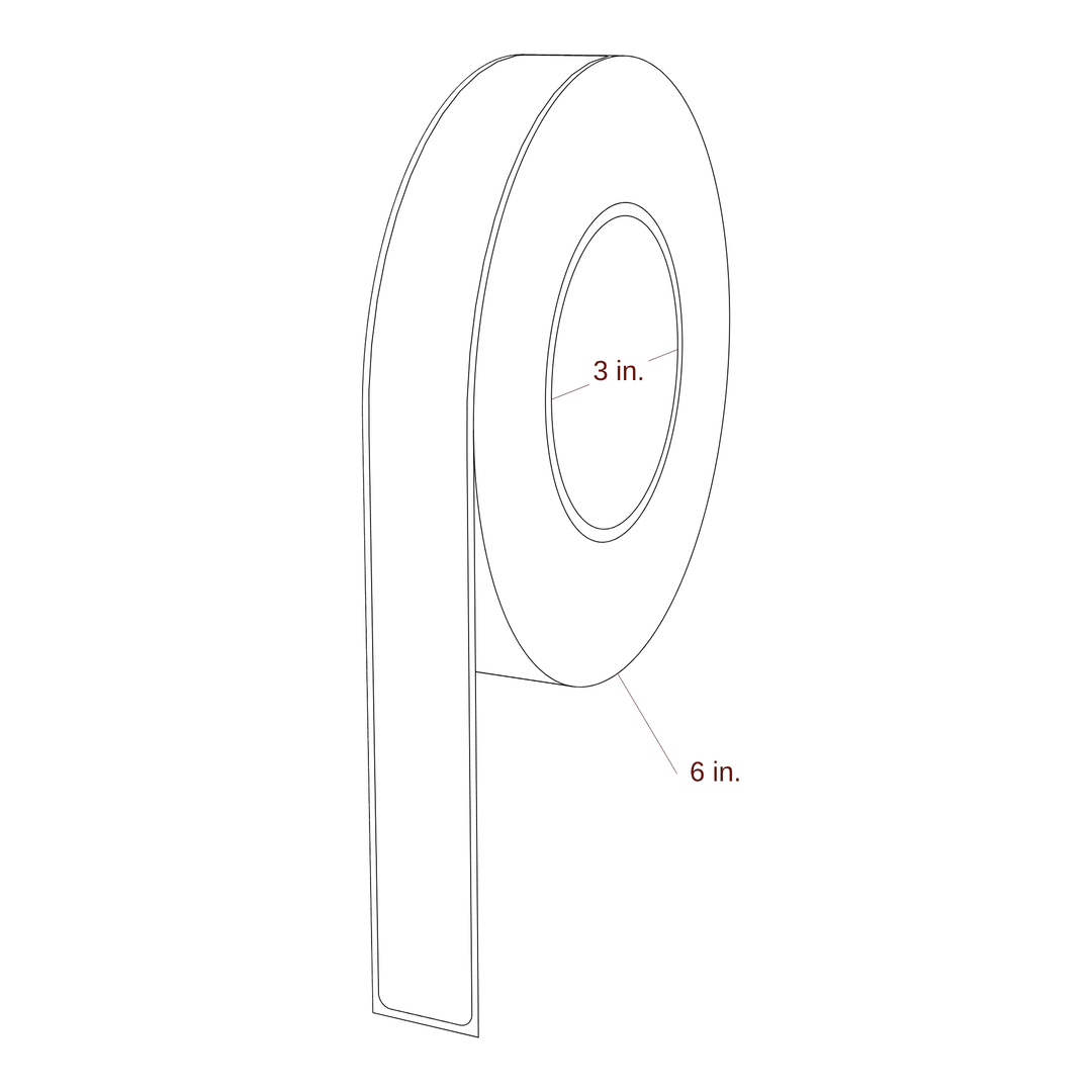 0.938" x 10" Inkjet Label Rolls | Fits Primera
