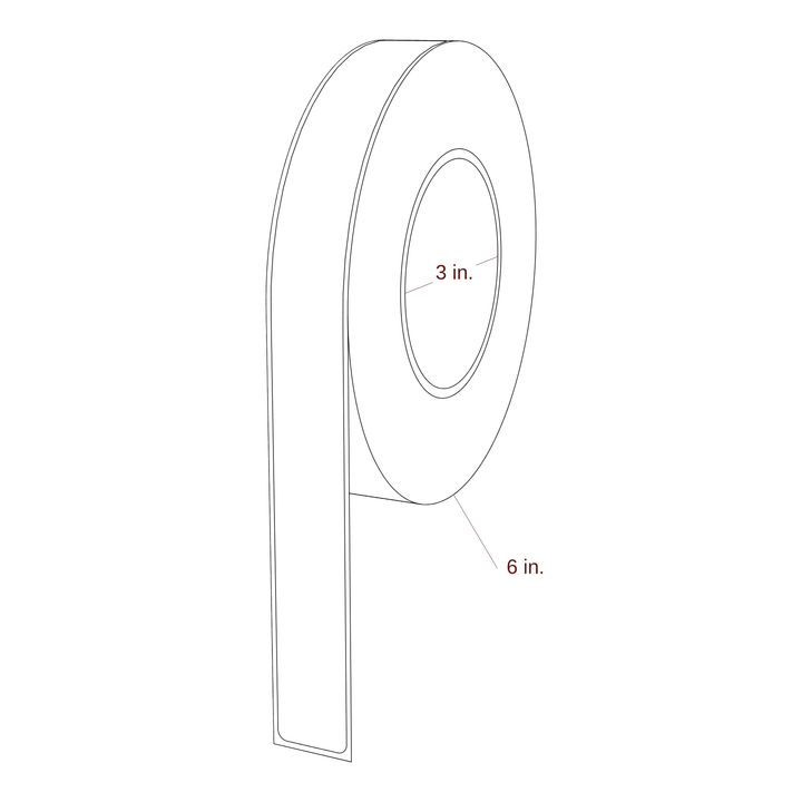 0.938" x 10" Inkjet Label Rolls | Fits Primera
