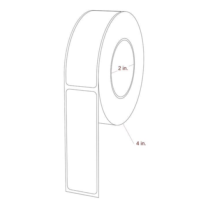1.125" x 3.5" Inkjet Label Rolls | Fits Epson ColorWorks & Primera