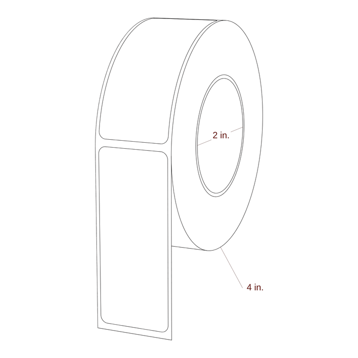 1.25" x 3" Inkjet Label Rolls | Fits Epson ColorWorks & Primera