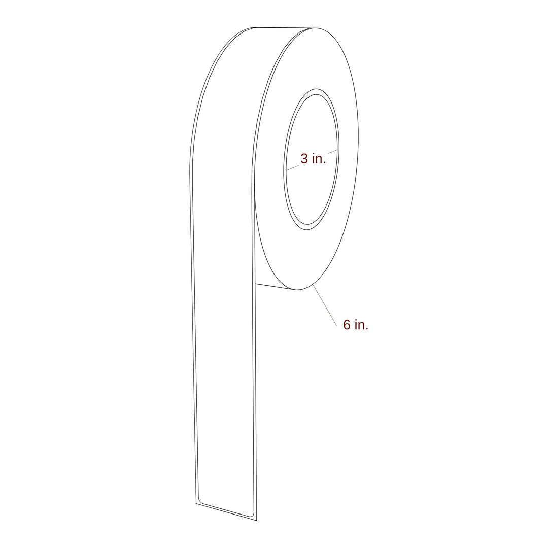 1.375" x 12" Inkjet Label Rolls | Fits Epson ColorWorks & Primera