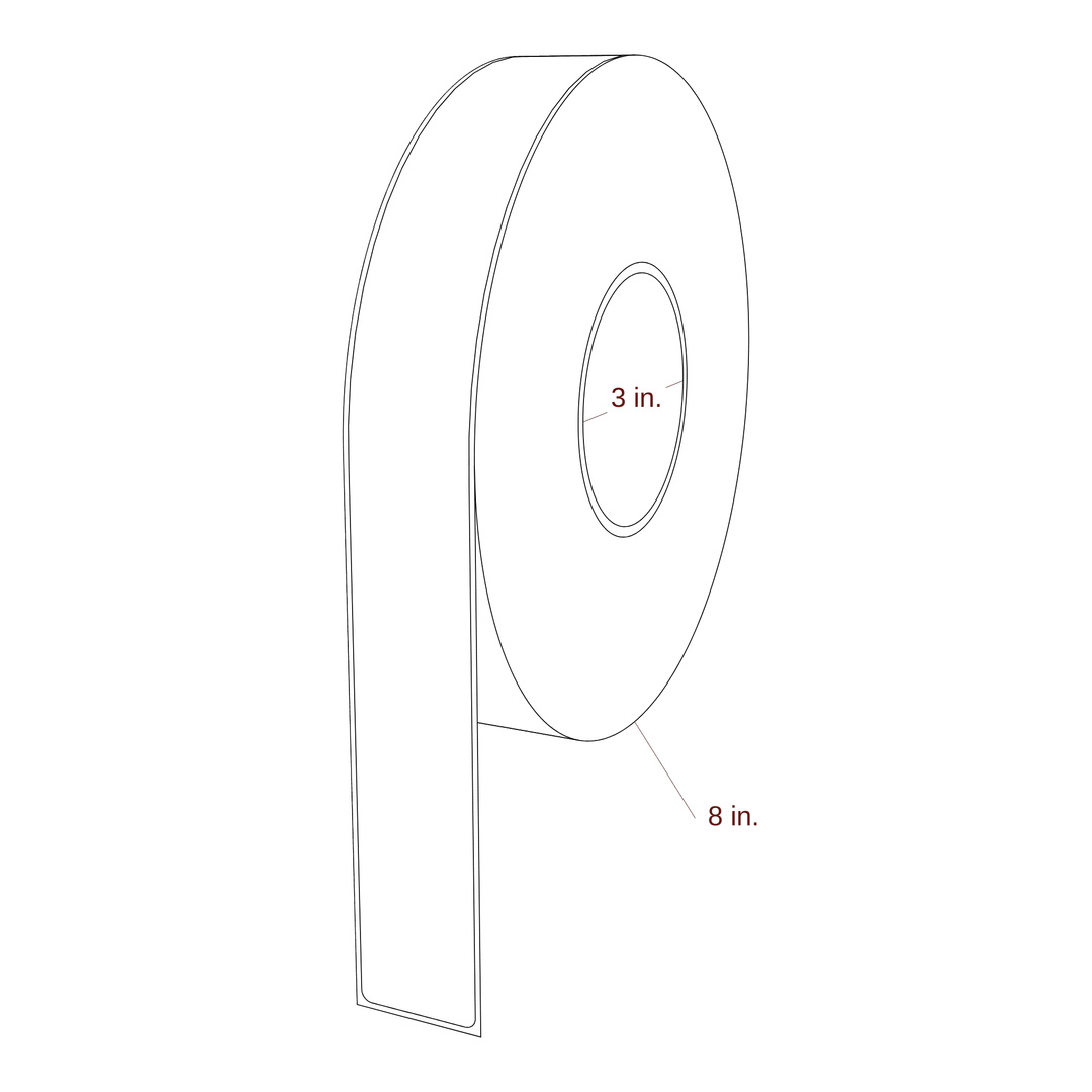 1.375" x 12" Inkjet Label Rolls | Fits Epson ColorWorks & Primera