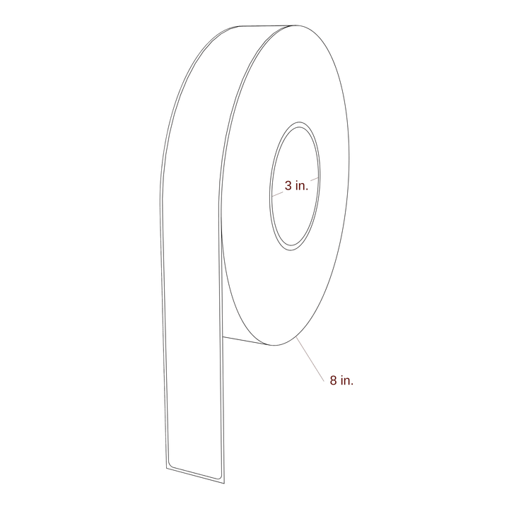 1.375" x 12" Inkjet Label Rolls | Fits Epson ColorWorks & Primera