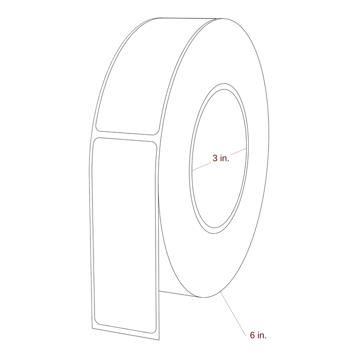 1.375" x 3.75" Inkjet Label Rolls | Fits Epson ColorWorks & Primera