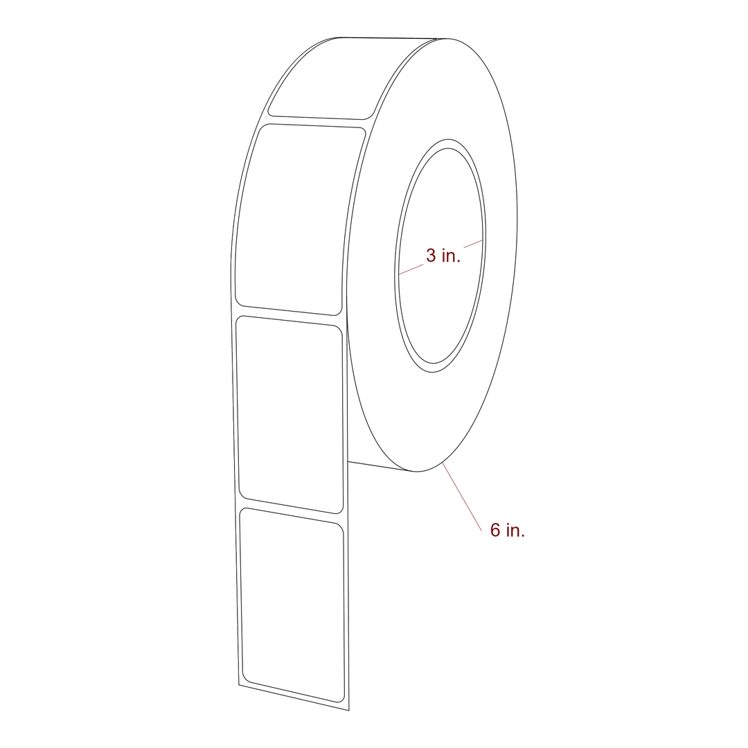 1.5" x 2.4" Inkjet Label Rolls | Fits Epson ColorWorks & Primera