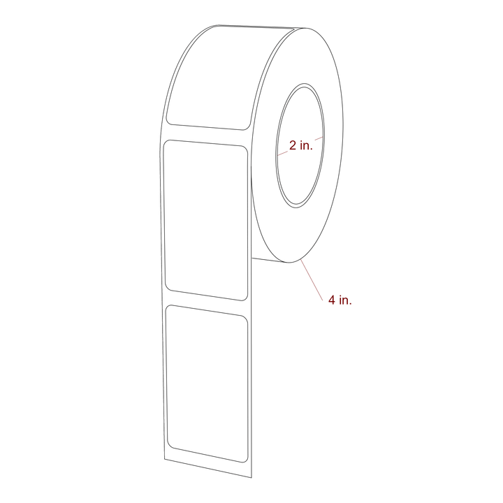1.5" x 2.5" Inkjet Label Rolls | Fits Epson ColorWorks & Primera