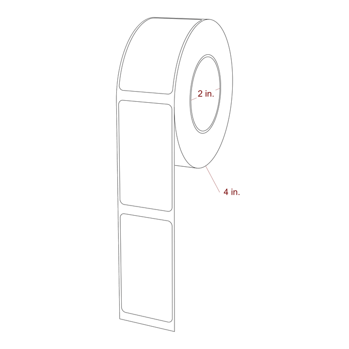 1.5" x 2.75" Inkjet Label Rolls | Fits Epson ColorWorks & Primera