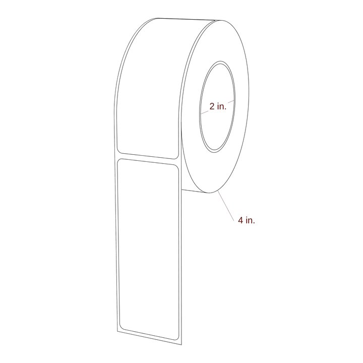 1.5" x 4" Inkjet Label Rolls | Fits Epson ColorWorks & Primera