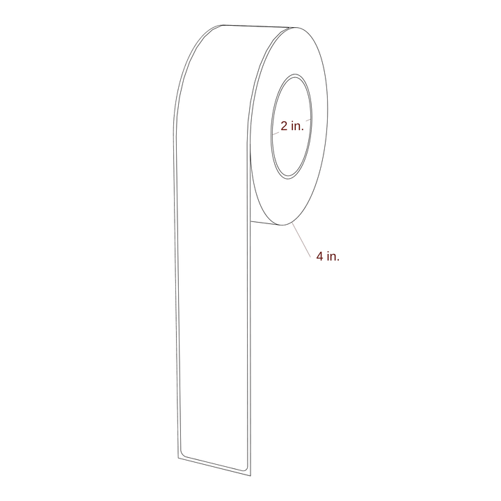 1.5" x 9.75" Inkjet Label Rolls | Fits Epson ColorWorks & Primera