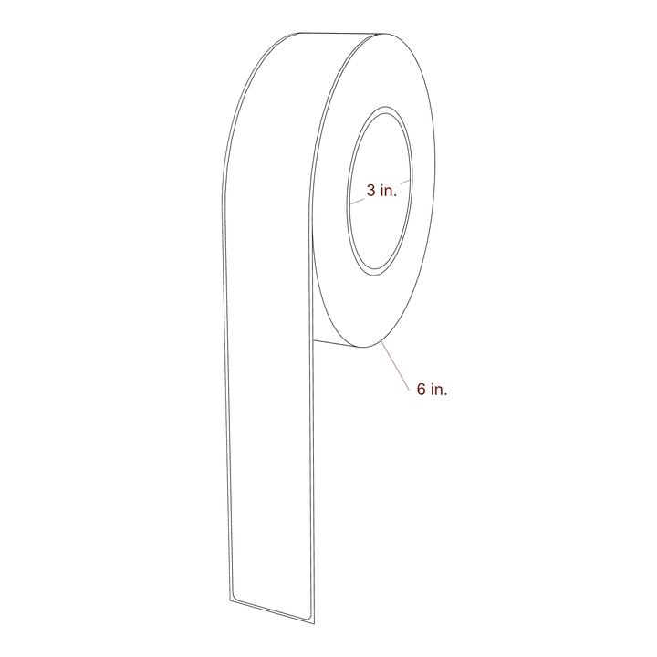 1.625" x 12" Inkjet Label Rolls | Fits Epson ColorWorks & Primera