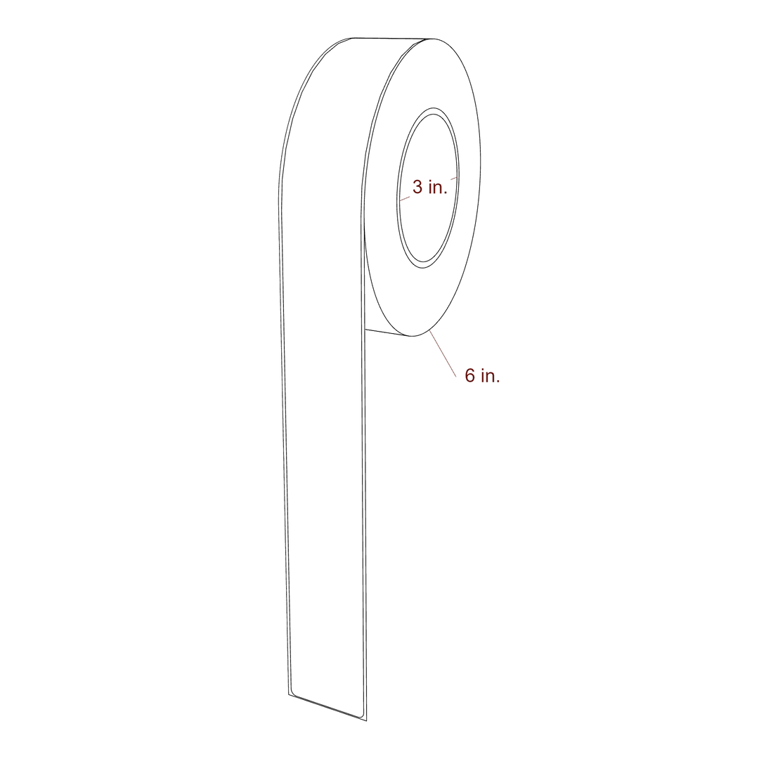 1.625" x 14.625" Inkjet Label Rolls | Fits Epson ColorWorks & Primera