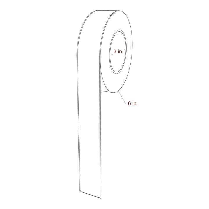 1.625" x 14.625" Inkjet Label Rolls | Fits Epson ColorWorks & Primera