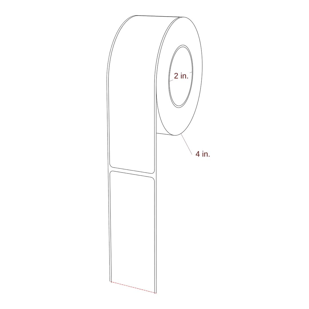 1.625" x 6" Inkjet Label Rolls | Fits Epson ColorWorks & Primera