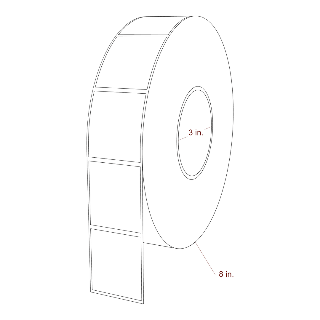 1.75" x 2" Inkjet Label Rolls | Fits Epson ColorWorks & Primera