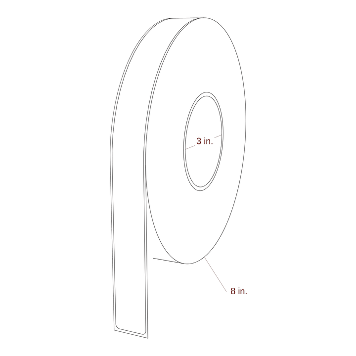 1" x 11" Inkjet Label Rolls | Fits Epson ColorWorks & Primera