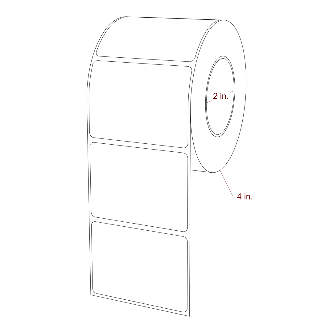 2.75" x 2" Inkjet Label Rolls | Fits Epson ColorWorks, VIPColor & Primera