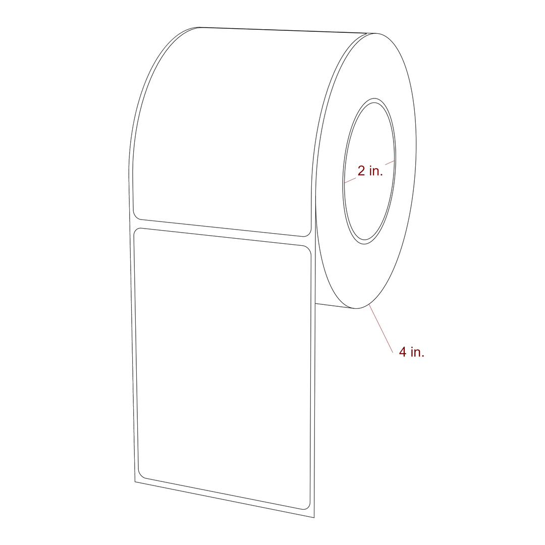 2.75" x 3.75" Inkjet Label Rolls | Fits Epson ColorWorks, VIPColor & Primera