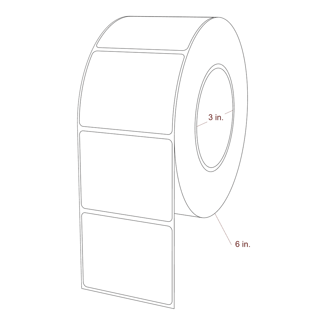 2.85" x 2.25" Inkjet Label Rolls | Fits Epson ColorWorks, VIPColor & Primera