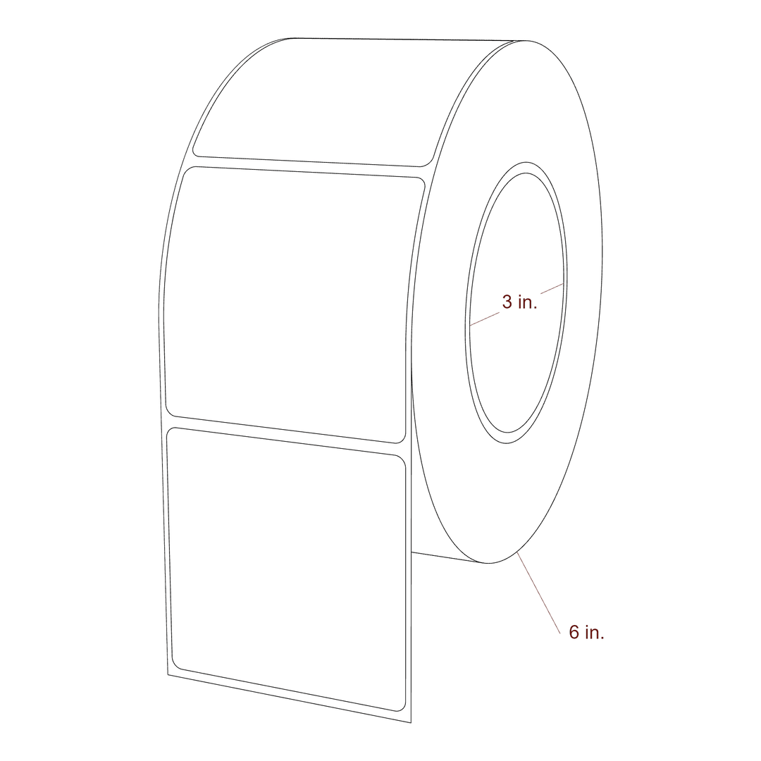 2.85" x 2.75" Inkjet Label Rolls | Fits Epson ColorWorks, VIPColor & Primera