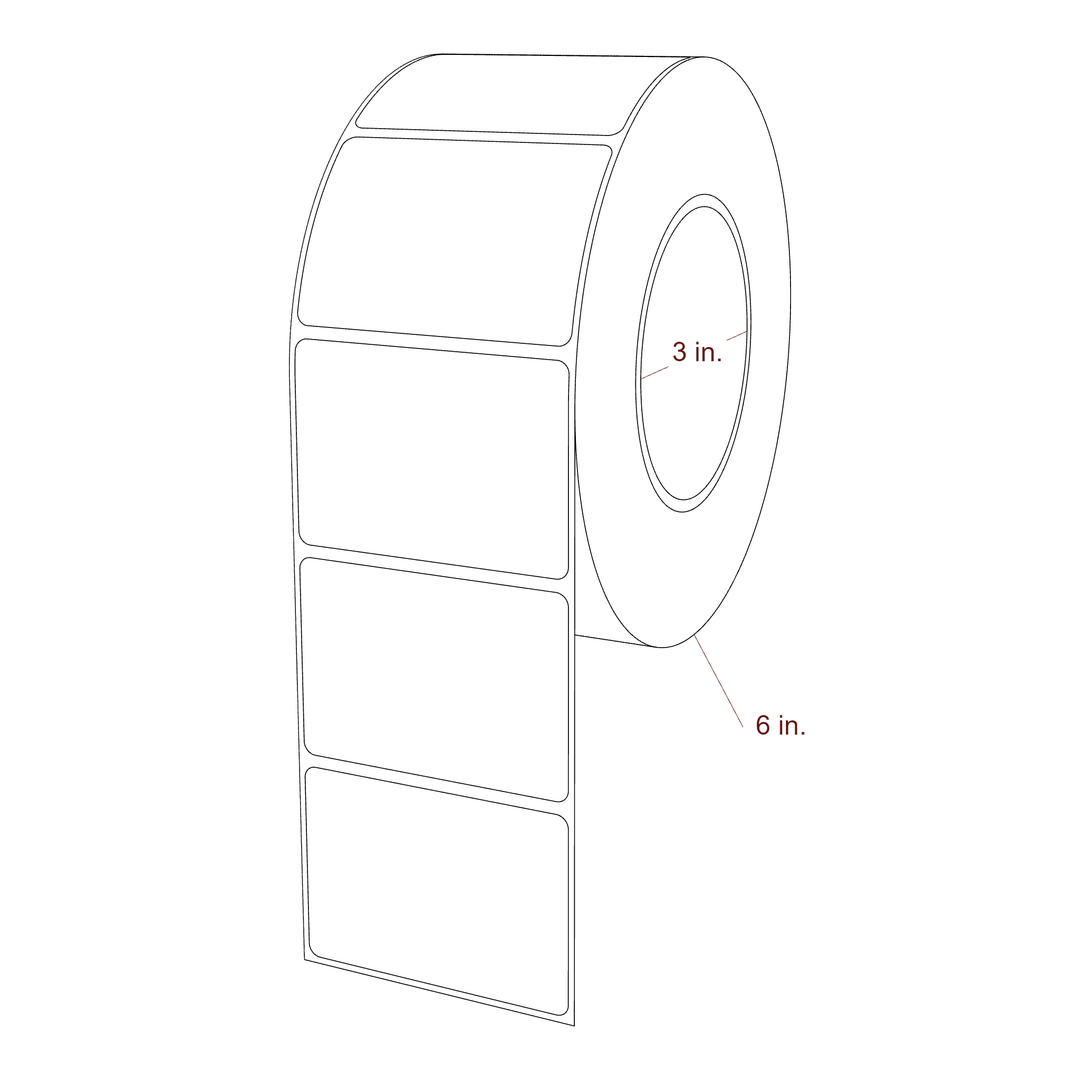 2.85" x 2" Inkjet Label Rolls | Fits Epson ColorWorks, VIPColor & Primera