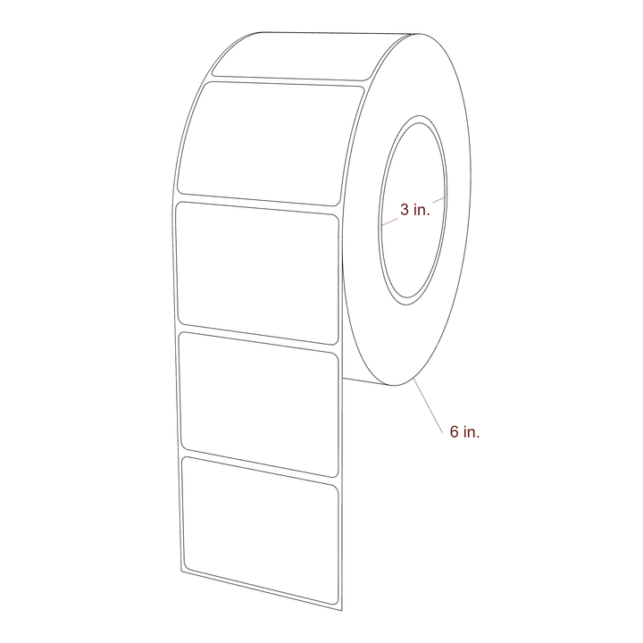 2.85" x 2" Inkjet Label Rolls | Fits Epson ColorWorks, VIPColor & Primera