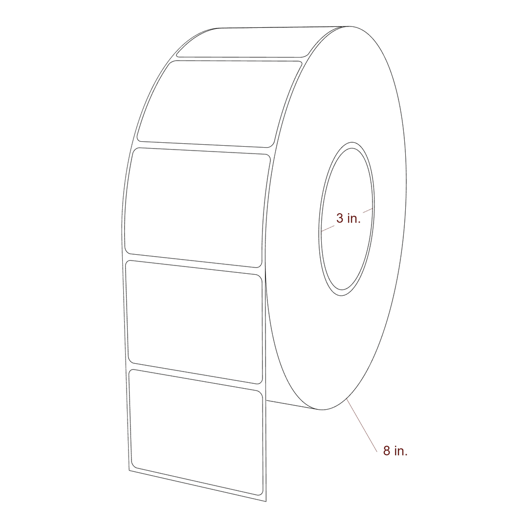 2.85" x 2" Inkjet Label Rolls | Fits Epson ColorWorks, VIPColor & Primera