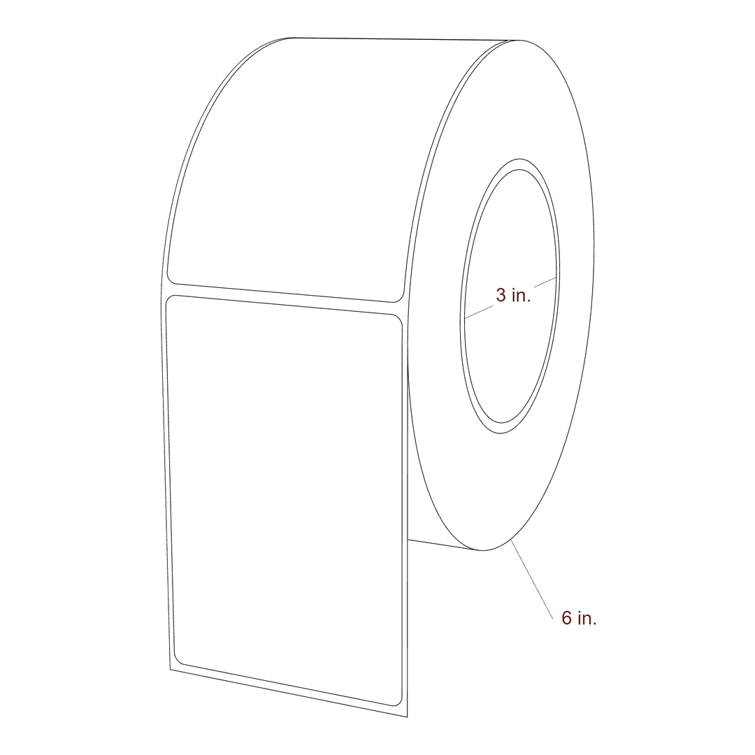 2.85" x 4.25" Inkjet Label Rolls | Fits Epson ColorWorks, VIPColor & Primera
