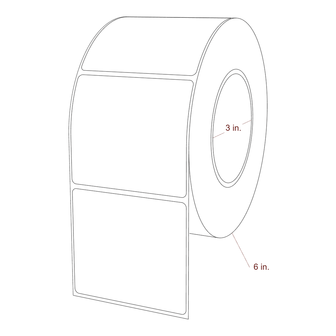 3.25" x 2.875" Inkjet Label Rolls | Fits Epson ColorWorks, VIPColor & Primera