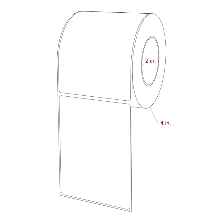 3.25" x 4.4375" Inkjet Label Rolls | Fits Epson ColorWorks, VIPColor & Primera